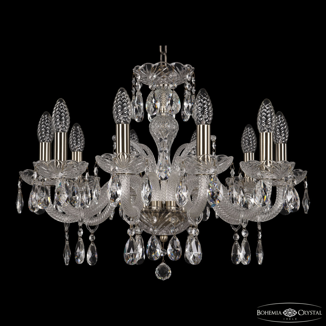 Люстра хрустальная 118/10/195 Pa Bohemia Ivele Crystal