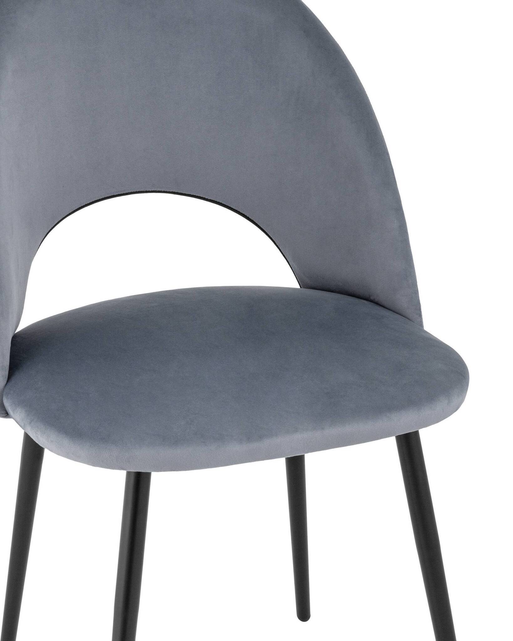 Стул Меган велюр серый Stool Group