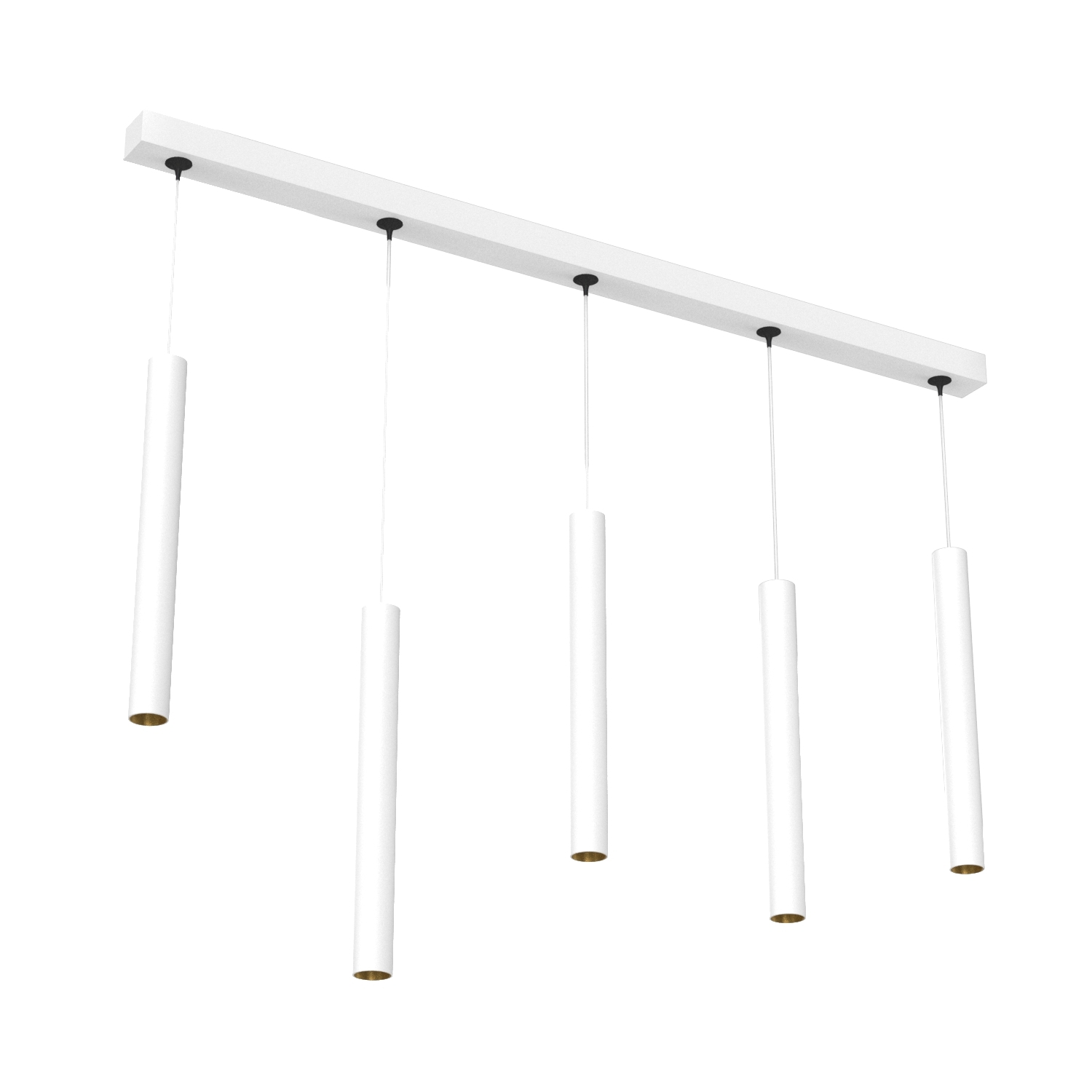 Подвесной светодиодный светильник Ledron SAGITONY E5 T40  White-Gold