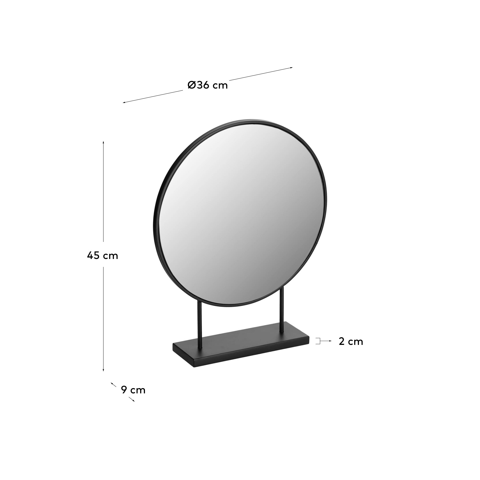 Зеркало Libia 36,5 x 45 cm La Forma (ex Julia Grup)