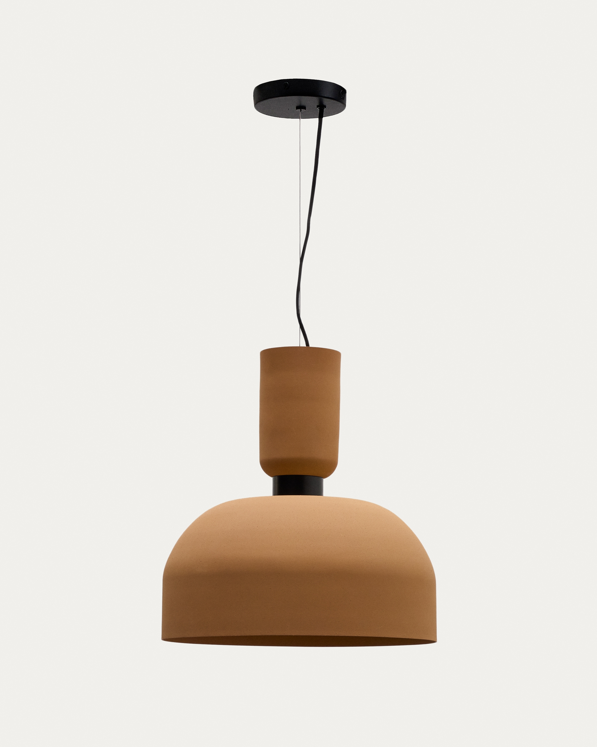 Подвесной светильник Nibla из металла с терракотовым эффектом Ø40см La Forma (ex Julia Grup)