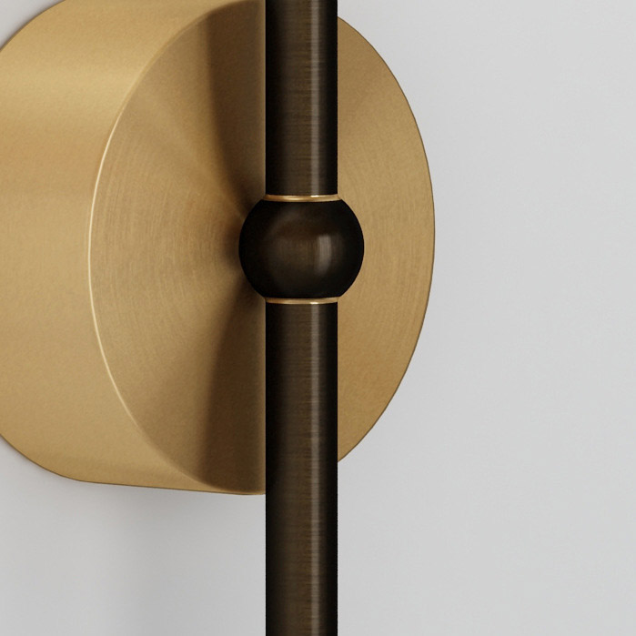 Настенный светильник FABIANA WALL Brass by ImperiumLoft