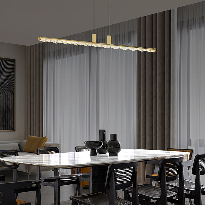 Подвесной светильник CARIA LONG L140,5 Black by ImperiumLoft