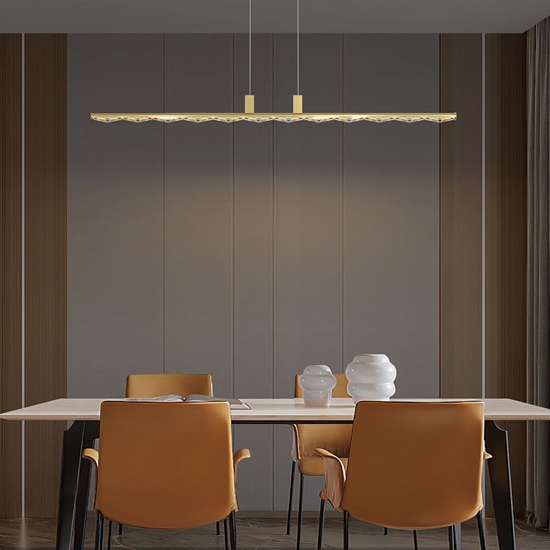 Подвесной светильник CARIA LONG L140,5 Black by ImperiumLoft