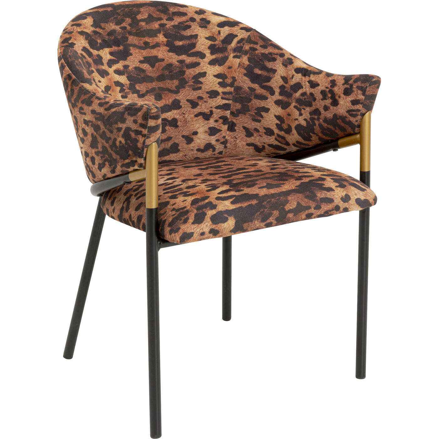 Стул с подлокотниками Wild Leo KARE 71042