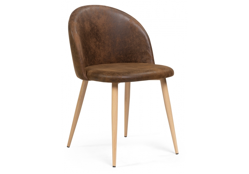 Стул Woodville Aldo dark brown / wood 15370