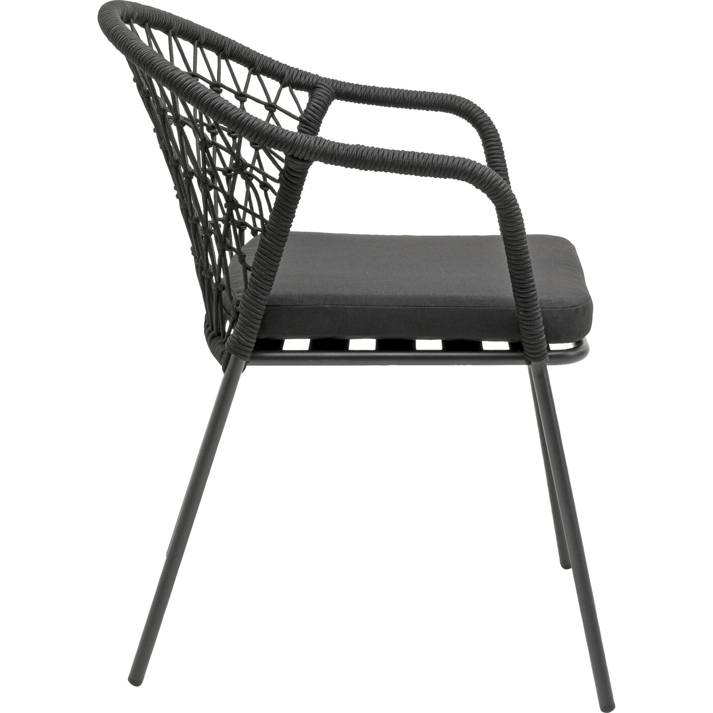 Кресло уличное Riomaggiore Black KARE 71101