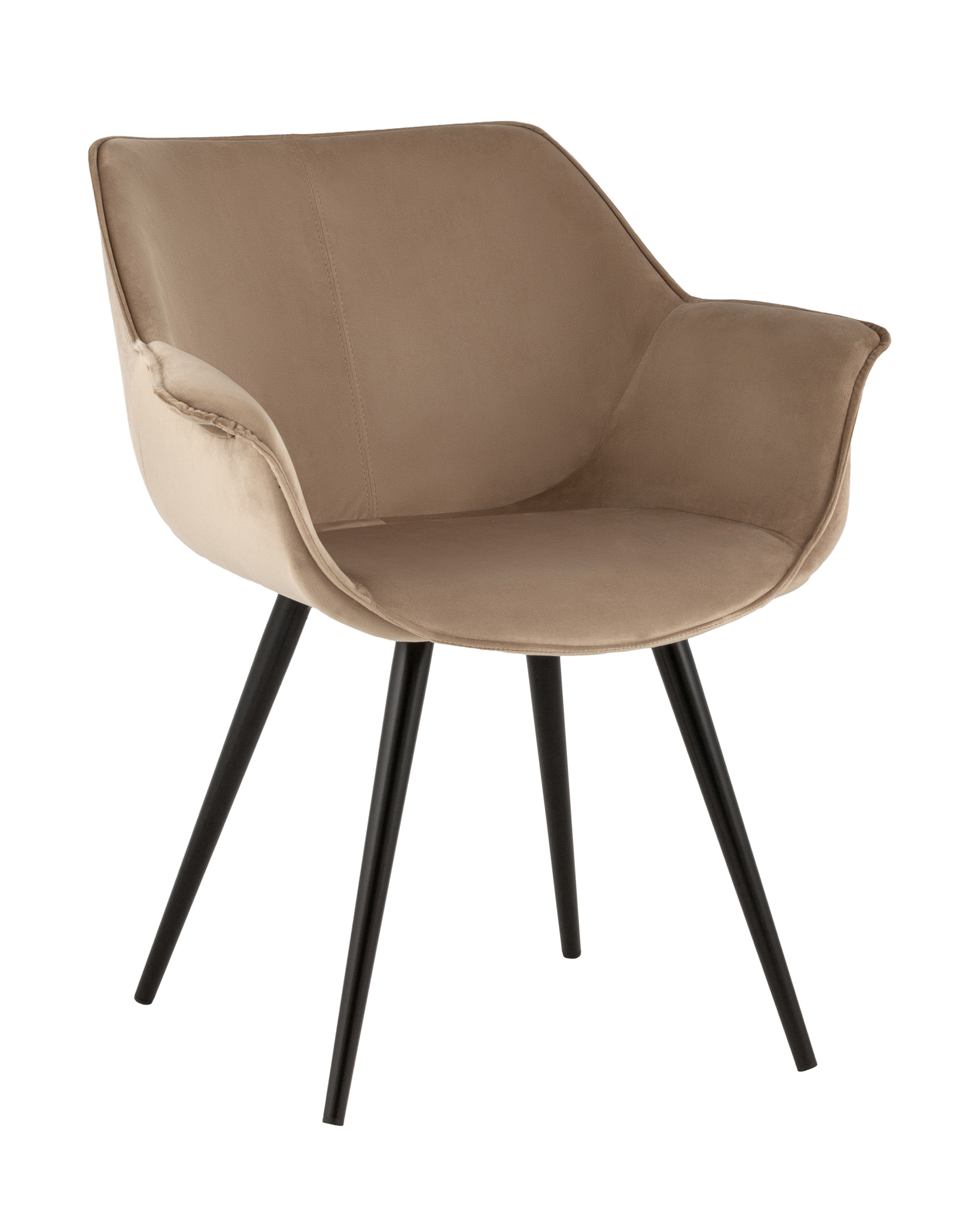 Стул Мэйсон велюр капучино Stool Group