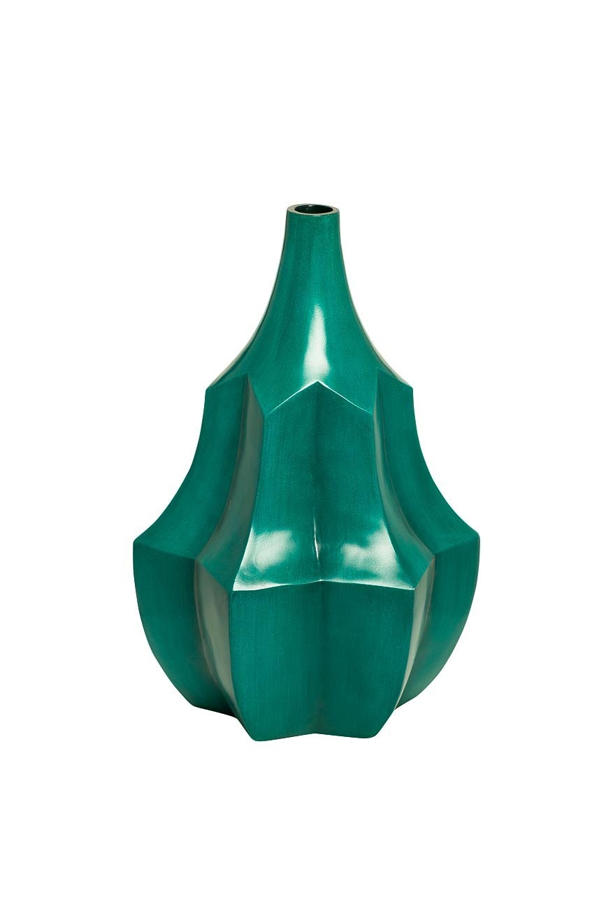 Ваза интерьерная зеленая Garda Decor ART-4479-VA2