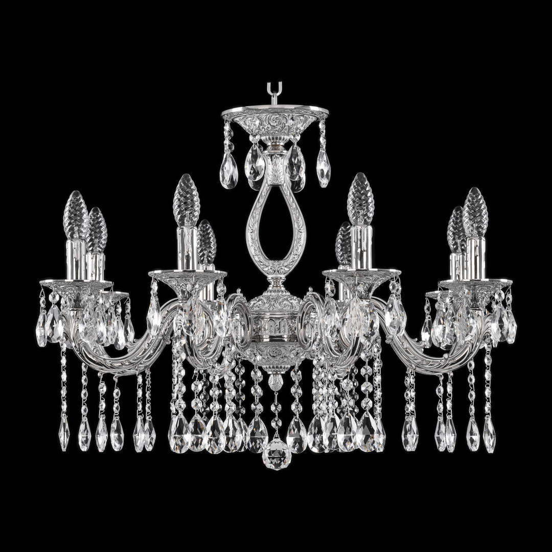 Люстра бронзовая с хрусталём 71301/8/210 /A NW