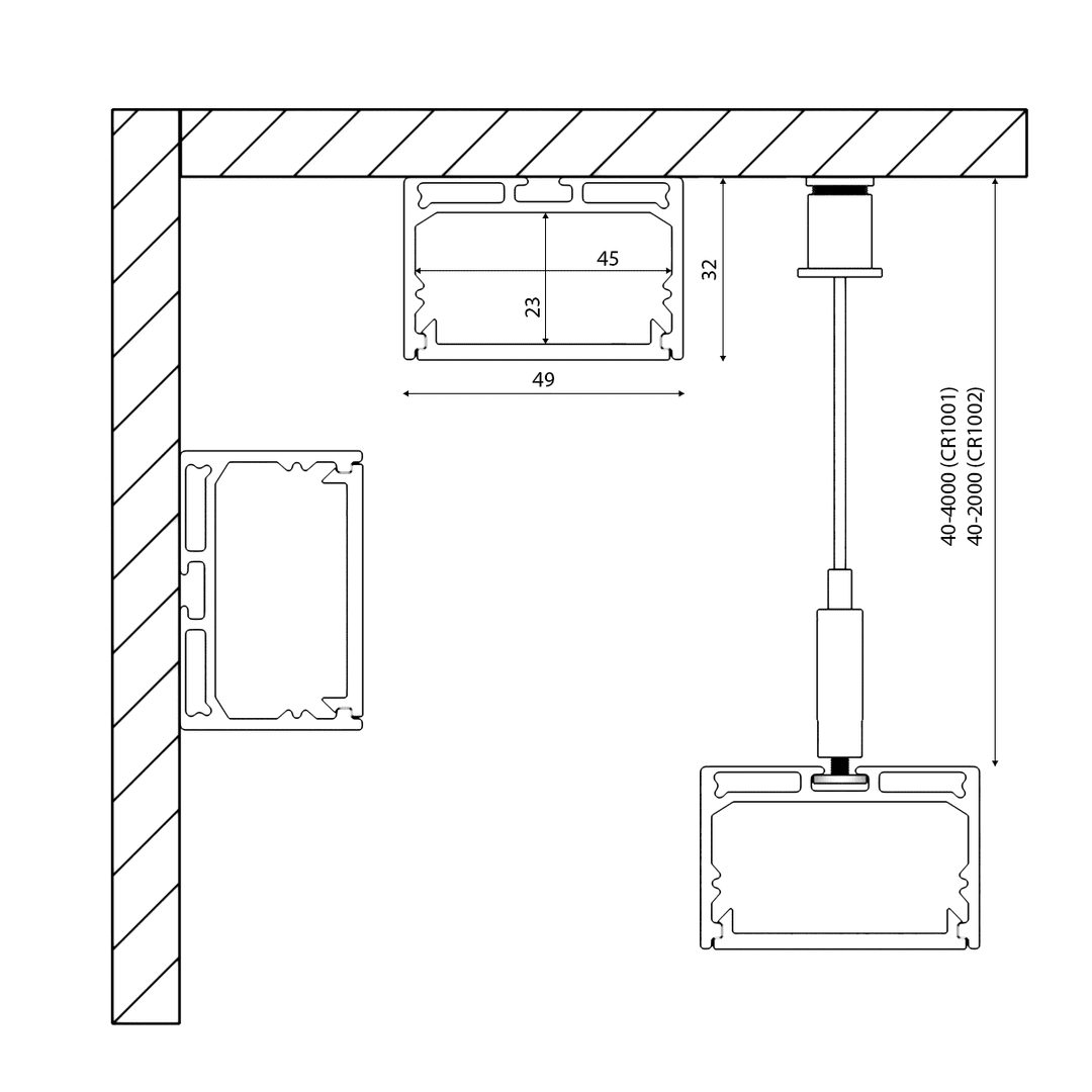 Алюминиевый профиль DesignLed LS.4932