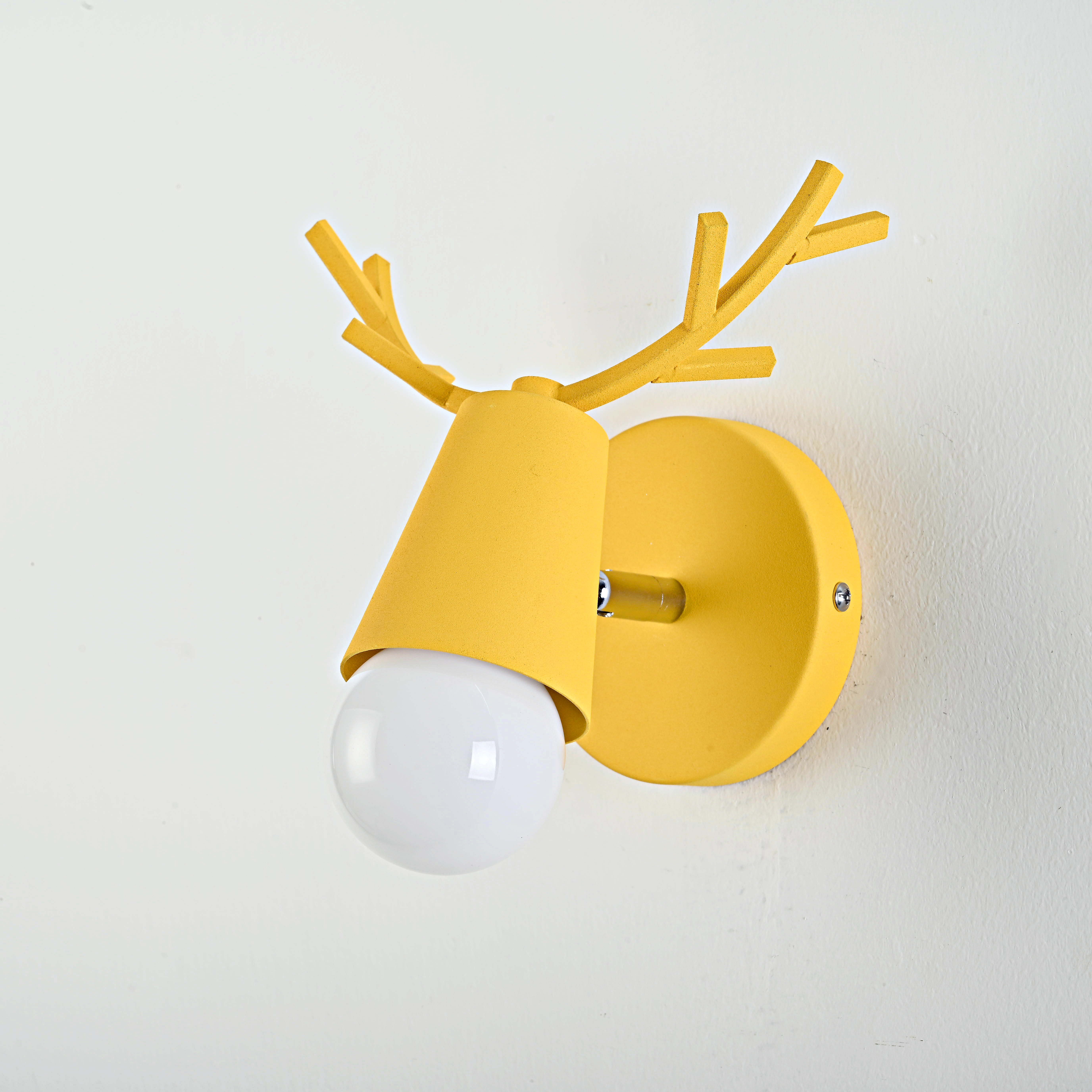 Бра С Рожками Deer A Yellow By Imperiumloft