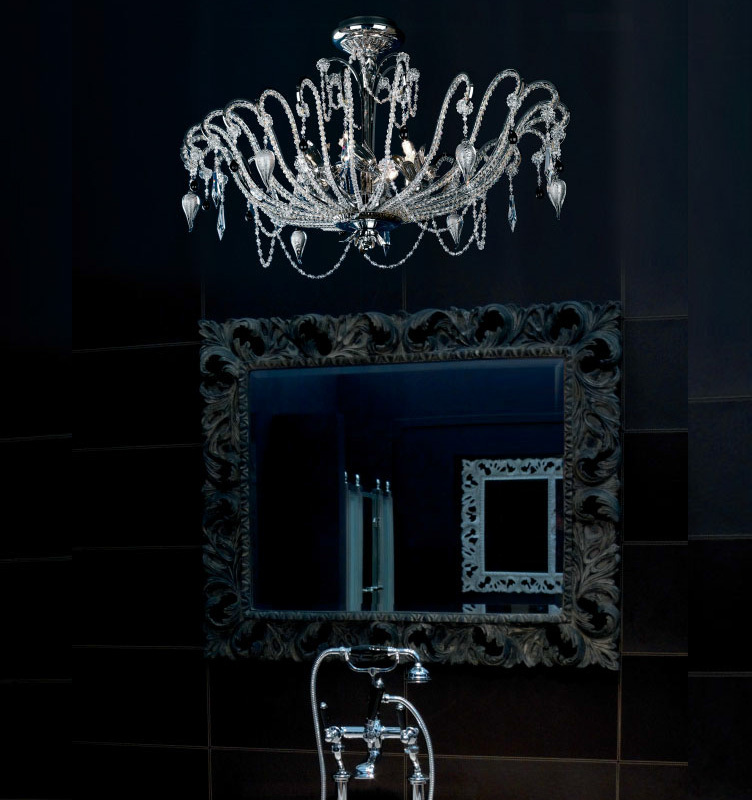 Потолочный светильник Renzo Del Ventisette PL 14179/6 CRO OVALE