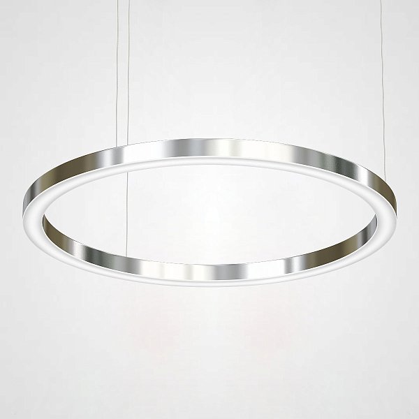 Люстра Light Ring Horizontal D100 Хром by ImperiumLoft