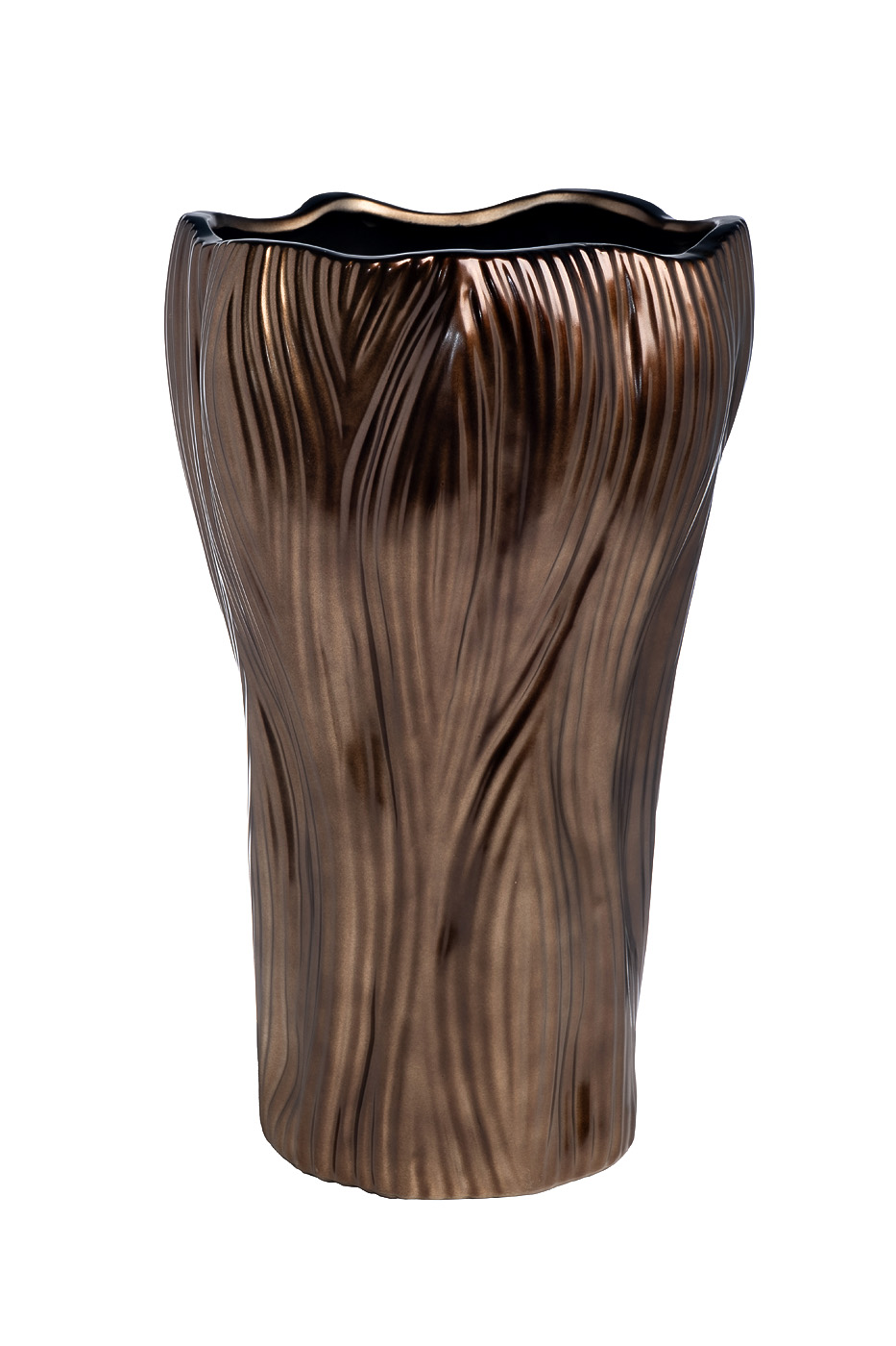 Ваза керамичемская золотая Garda Decor 18H-22301