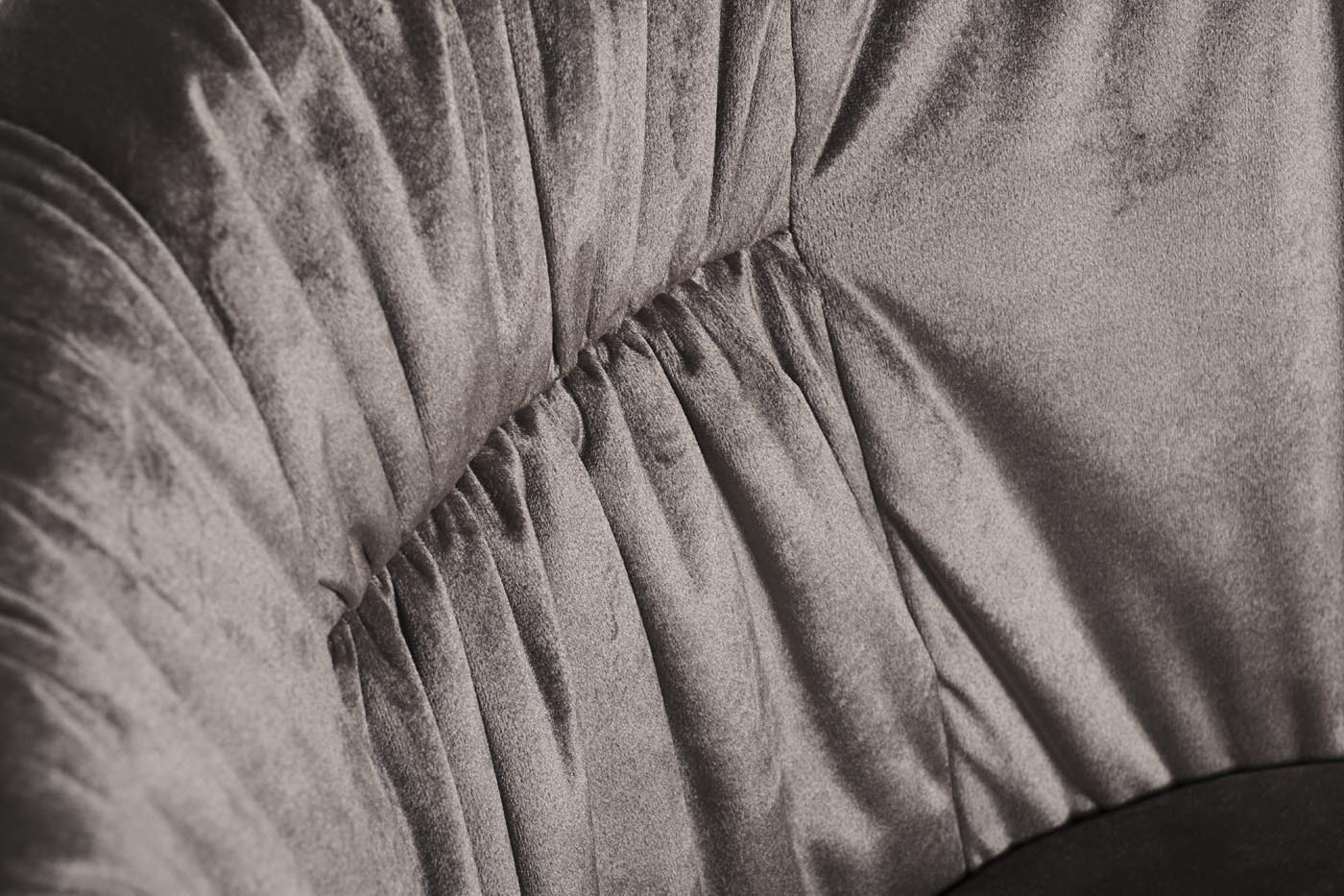 Стул велюровый серо-бежевый Garda Decor GY-DC8173-GBG