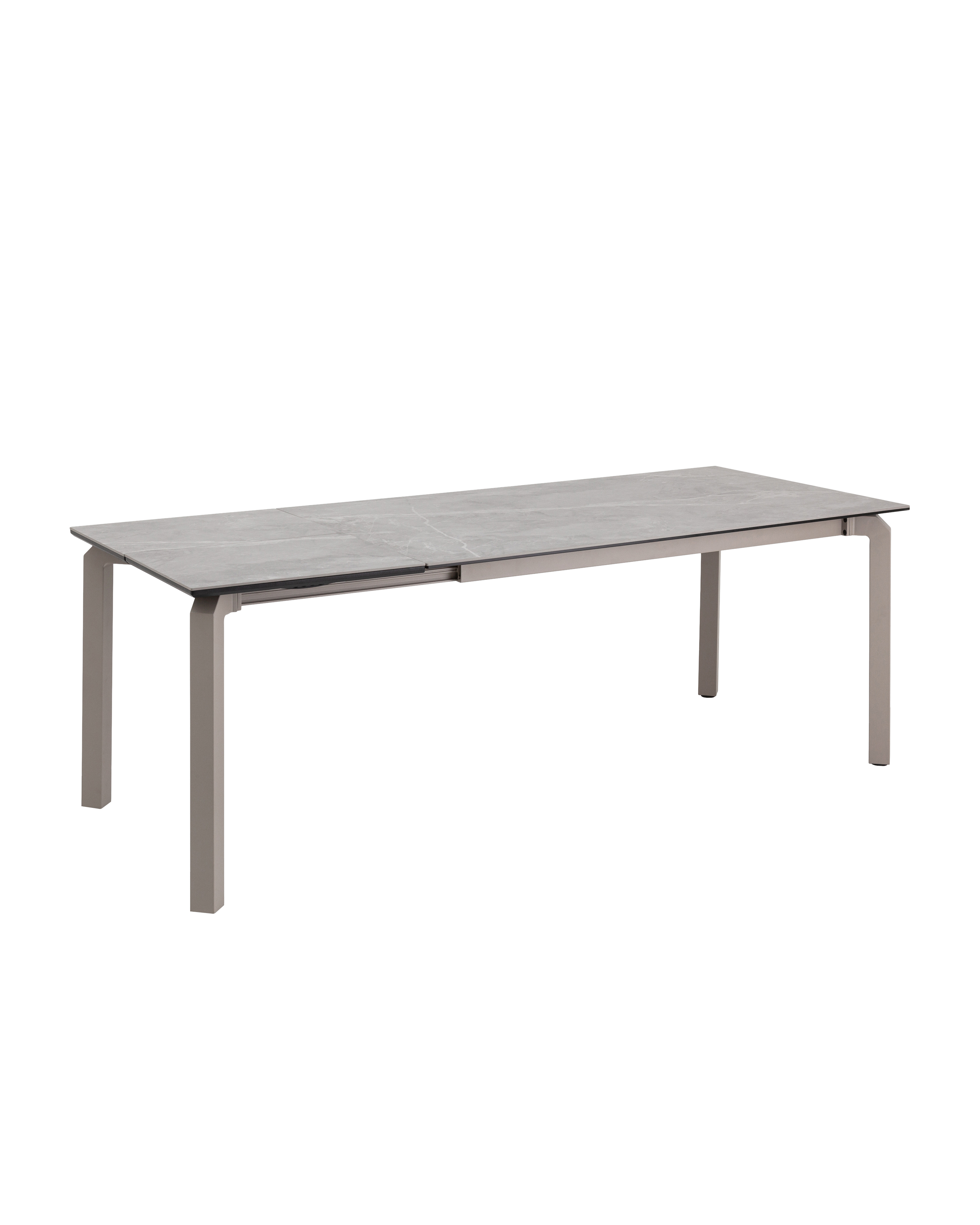 Стол обеденный Varden раскладной 160-220х90 см керамика серый Stool Group