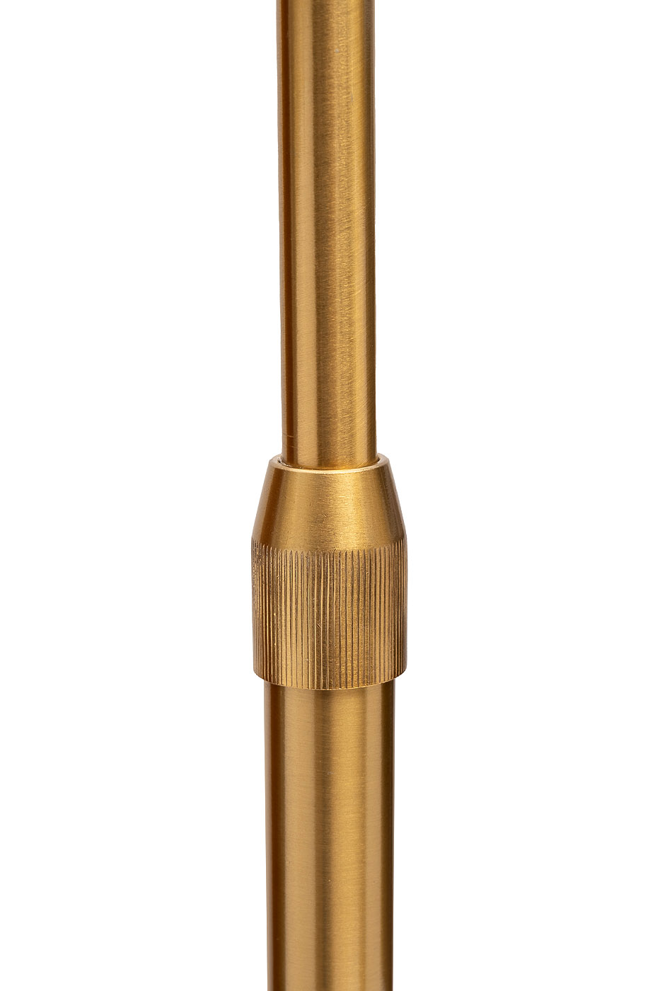 Торшер с мраморным столиком и золотым плафоном Garda Decor K2CPF-07258