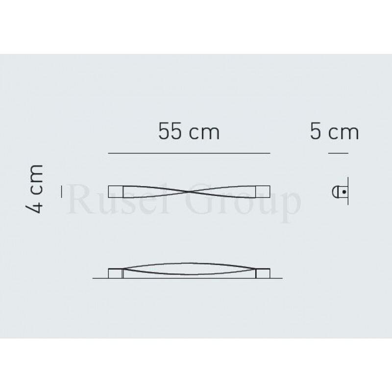 Настенный светильник AXO LIGHT Alrisha AP SH