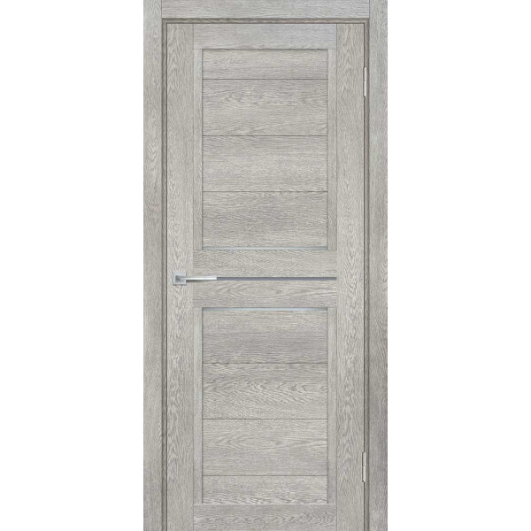 Межкомнатная дверь Graf ТЕХНО-805 белый сатинат, серый лакобель Чиаро гриджио (1900 х 550)