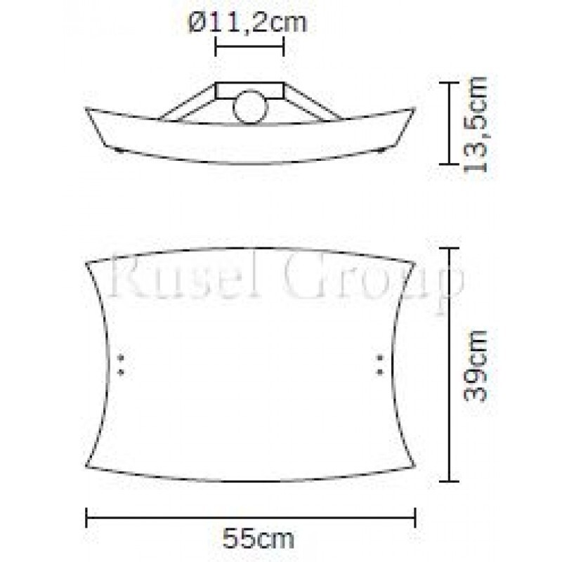 Настенно-потолочный светильник Fabbian Teorema D09 G03 01