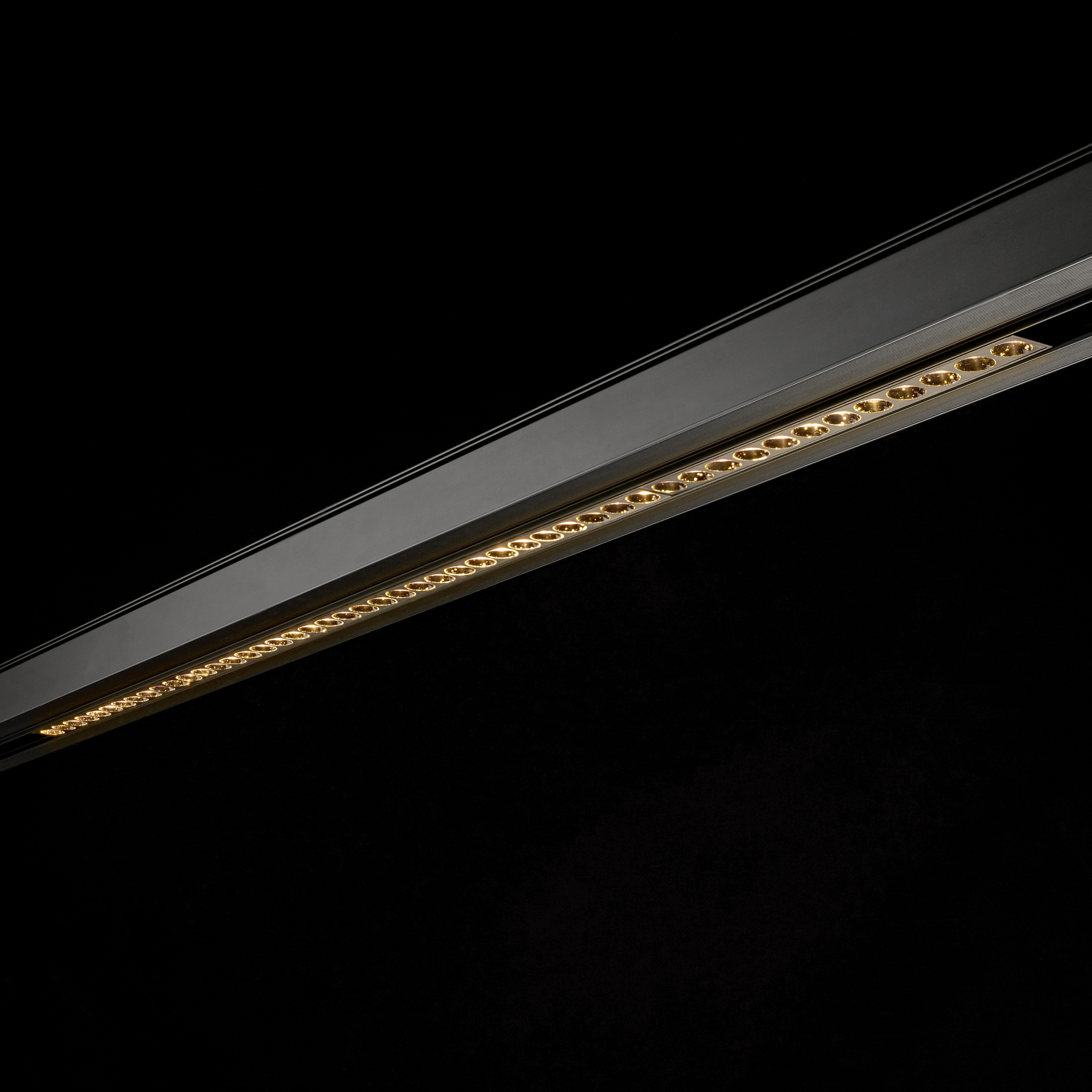 Трековый светильник линейный дарклайт Lumker SY-LINK-870-BL-30-WW