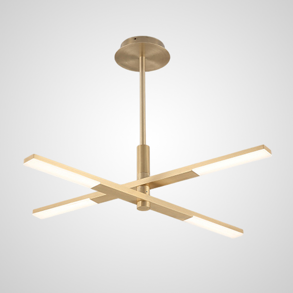 Подвесная люстра ORTON D72 Gold by ImperiumLoft