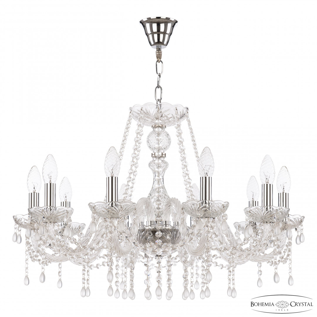 Люстра хрустальная 112/10/240 Ni V0300 Bohemia Ivele Crystal