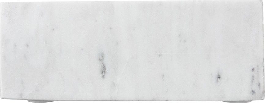 Поднос из белого мрамора Glasar 70674