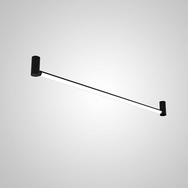 Полоточный светильник SIRRA Black L120 4000K by ImperiumLoft