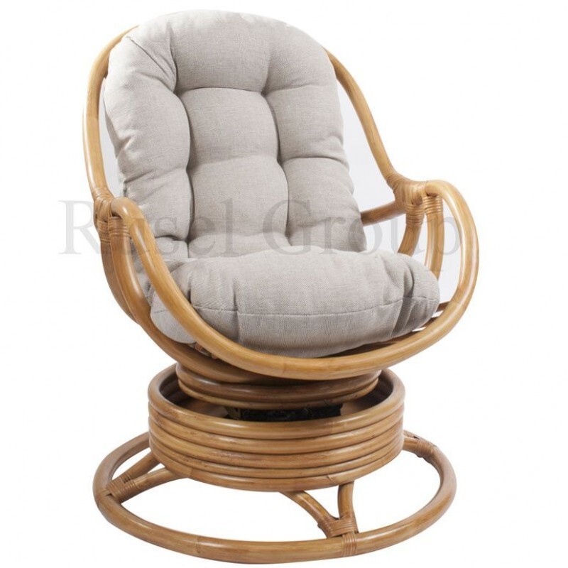 Кресло-качалка Kara с подушкой Rattandesign
