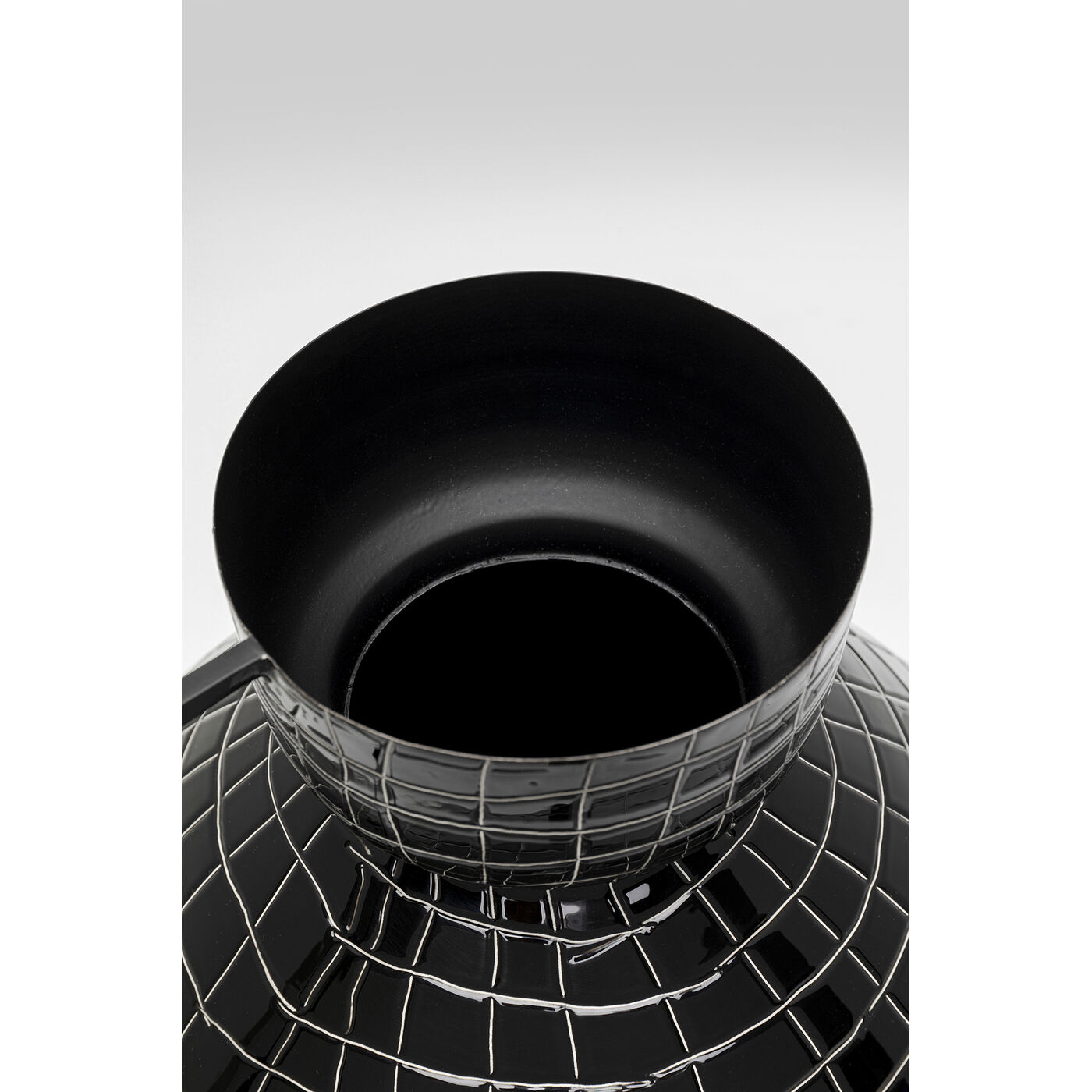 Ваза Black Mesh Handle 29cm KARE 57147