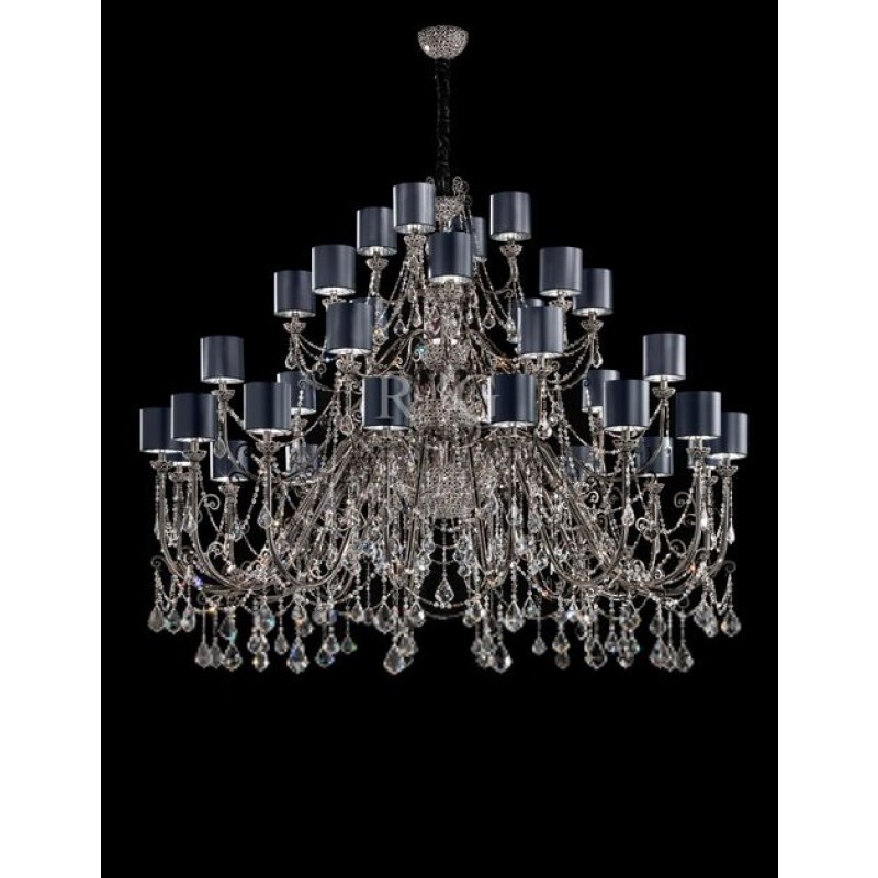 Люстра Masiero Black Imperial/16+16+4