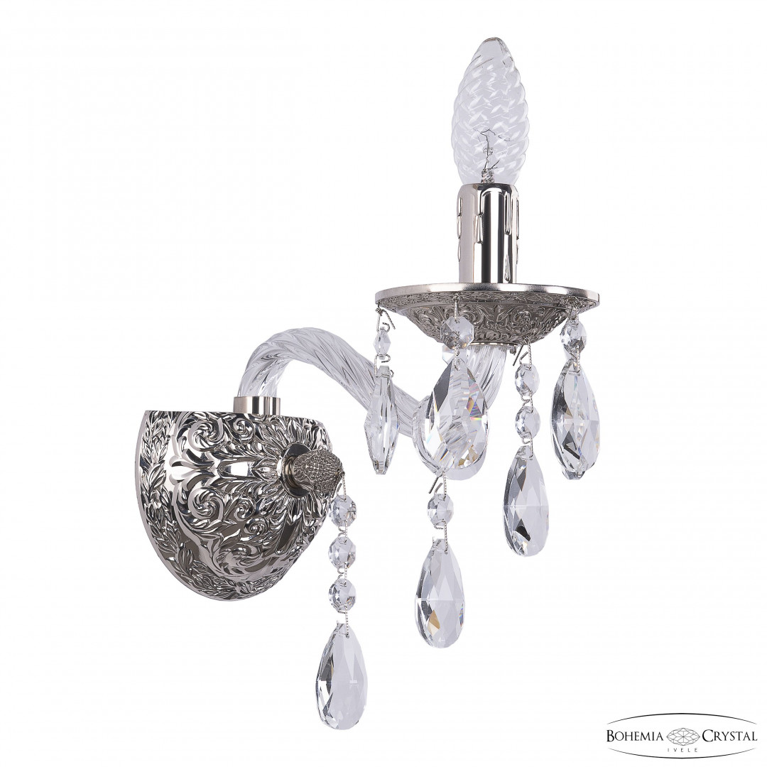Бра хрустальные 16215B/1/141 Ni Bohemia Ivele Crystal
