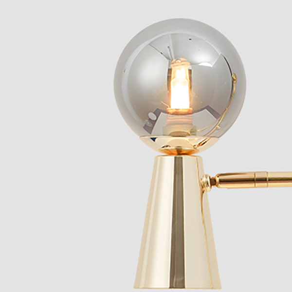 Торшер ABELINA FL Black Amber by ImperiumLoft