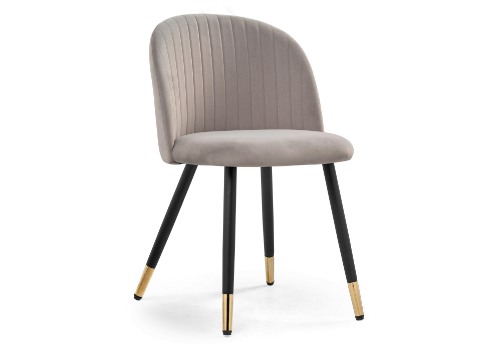 Стул Woodville Gabi latte / black / gold 15348