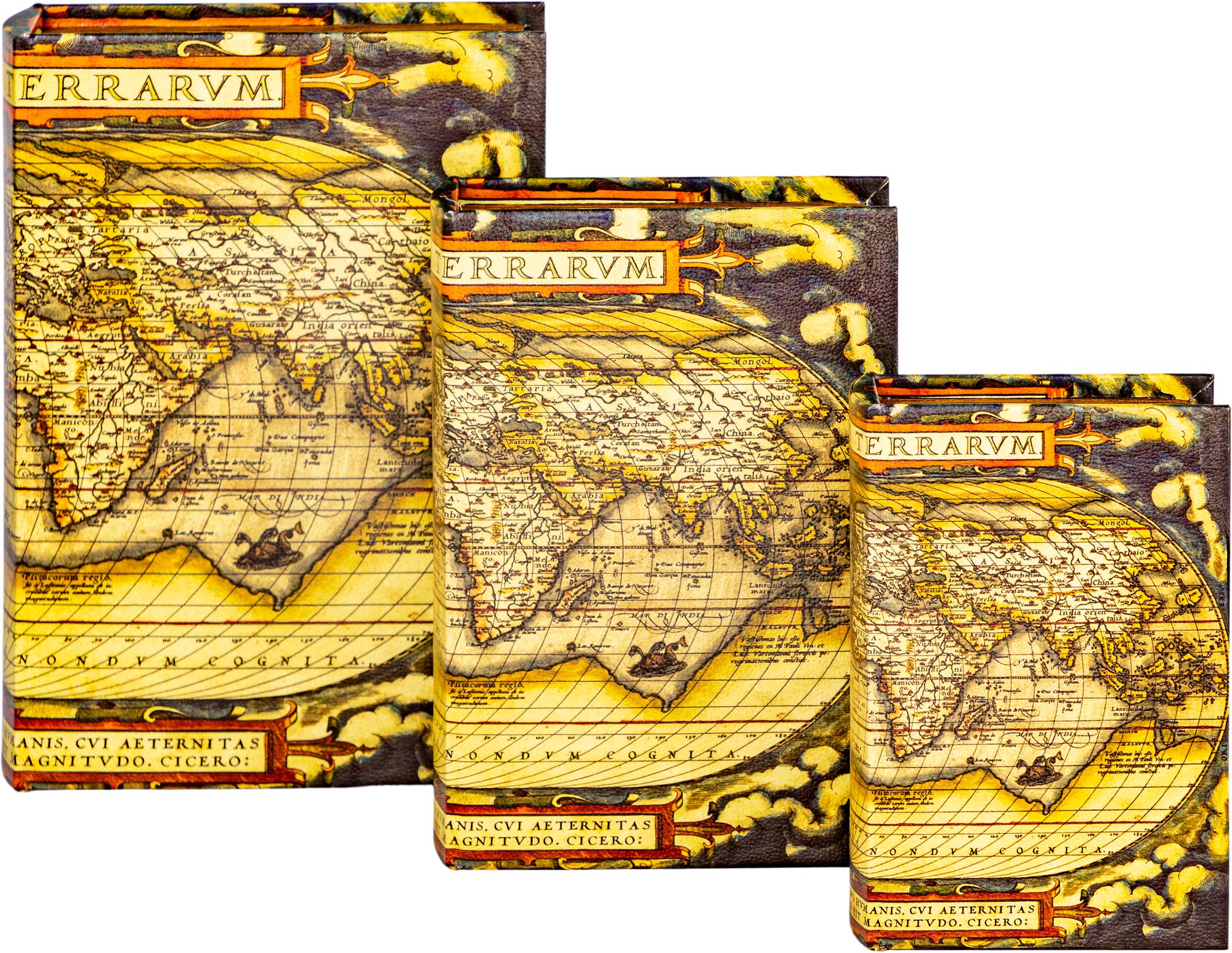 Шкатулки в виде книг, набор Glasar 39-112