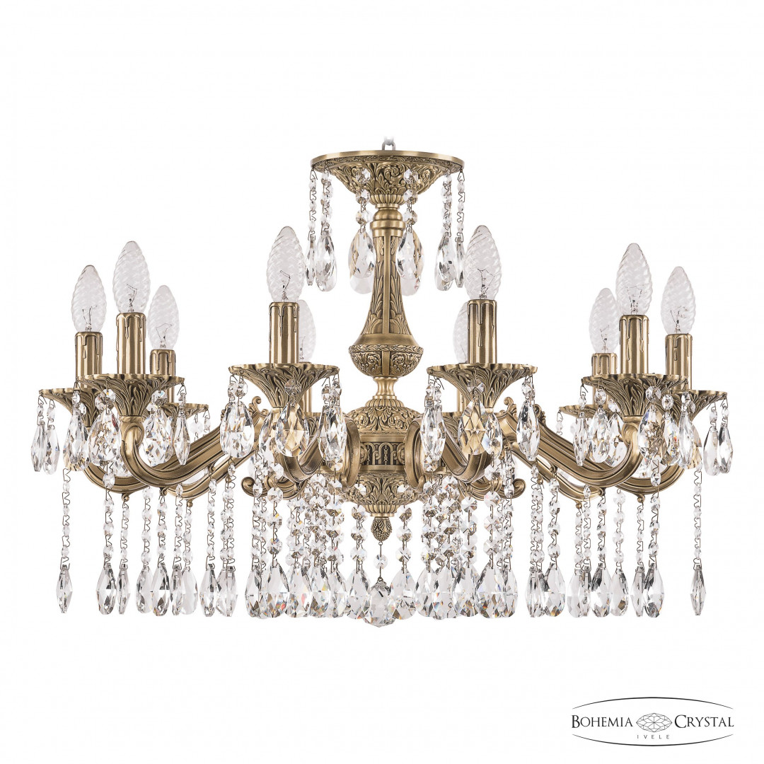 Люстра бронзовая с хрусталём 72102/10/210 A FP