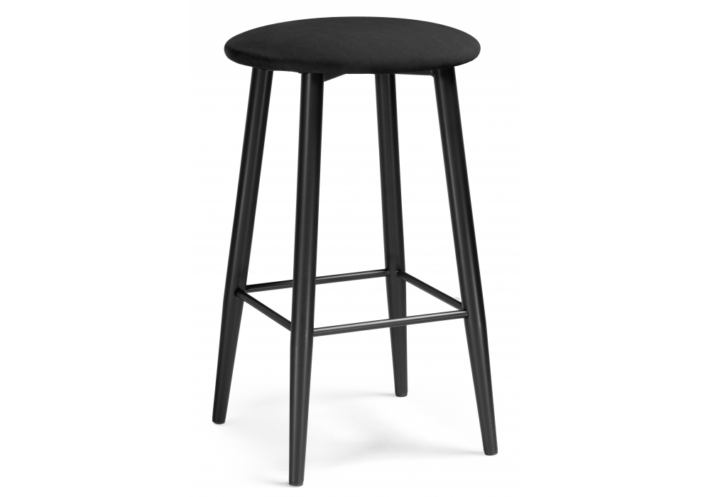 Барный стул Woodville Гангток катания блэк / черный матовый 469980