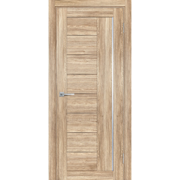 Межкомнатная дверь Graf PSL-17 бронза сатинат Сан-ремо натуральный (1900 х 600)