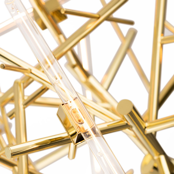 Люстра Brand Van Egmond Linea Round 100 Bur.Brass