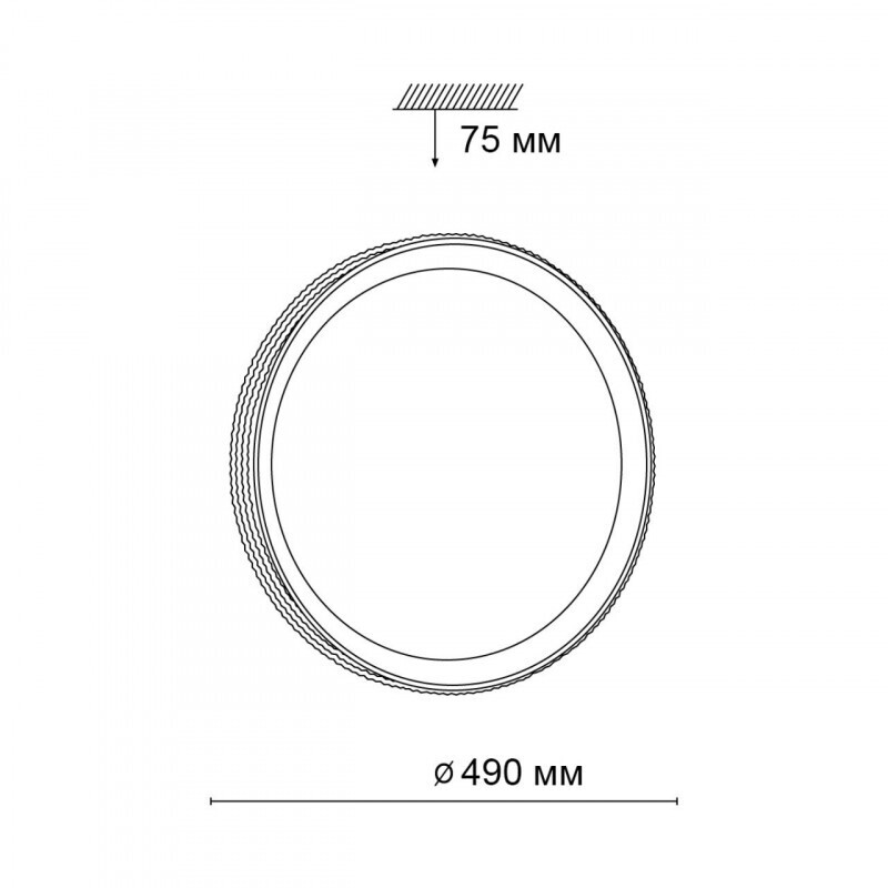 Накладной светильник Sonex 3049/EL