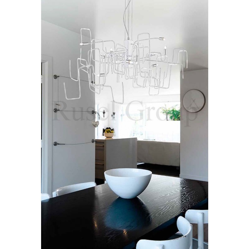 Подвесной светильник MM Lampadari SCARABOCCHIO 7081/12