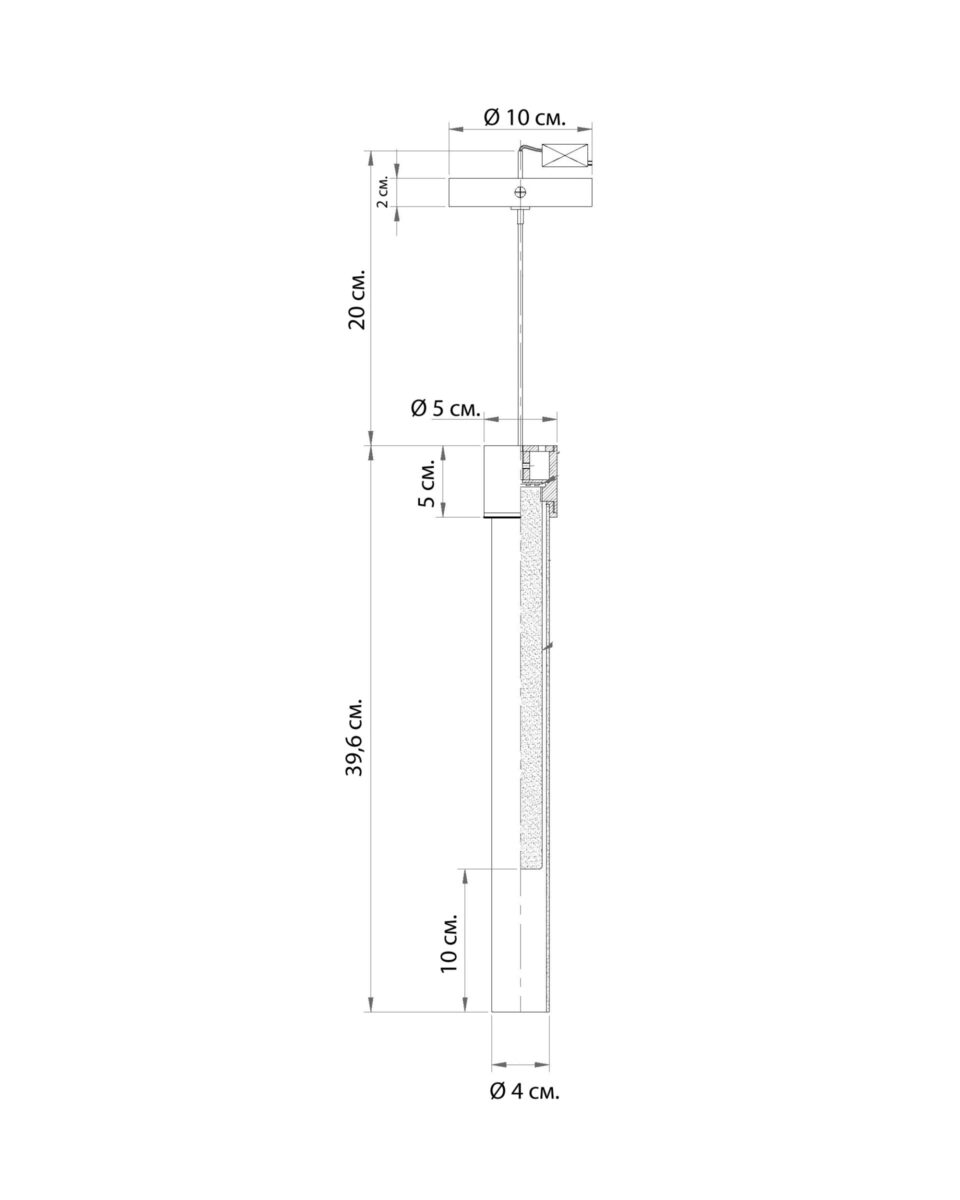 Серебряный подвесной светильник Лингер Louvre Home LHLPN280224XNP