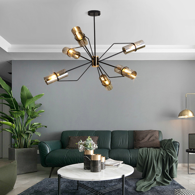 Люстра на штанге SALUT L1 by ImperiumLoft