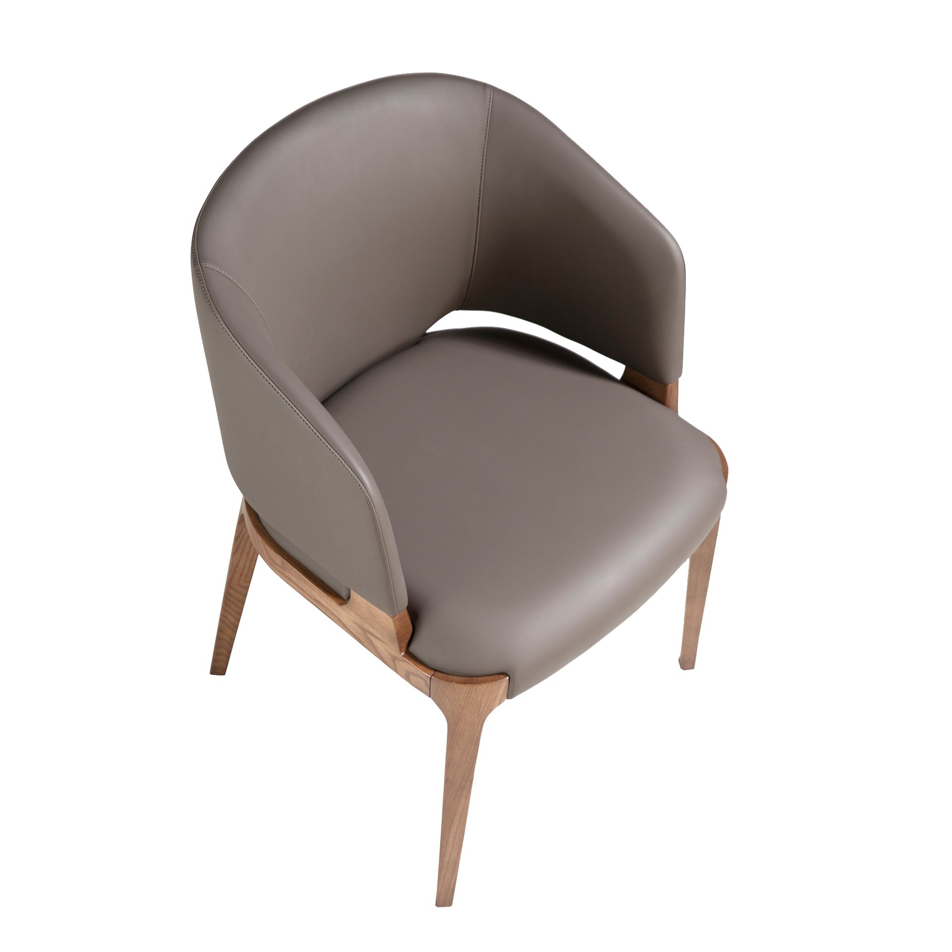 Стул 4108/ACH21093 из экокожи и основой из массива ясеня Angel Cerda