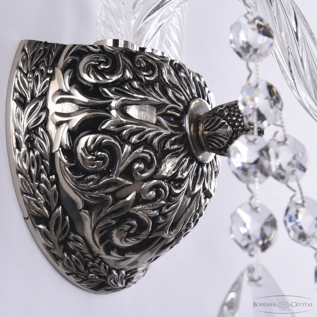 Бра хрустальные 16211B/1/141 NB Bohemia Ivele Crystal