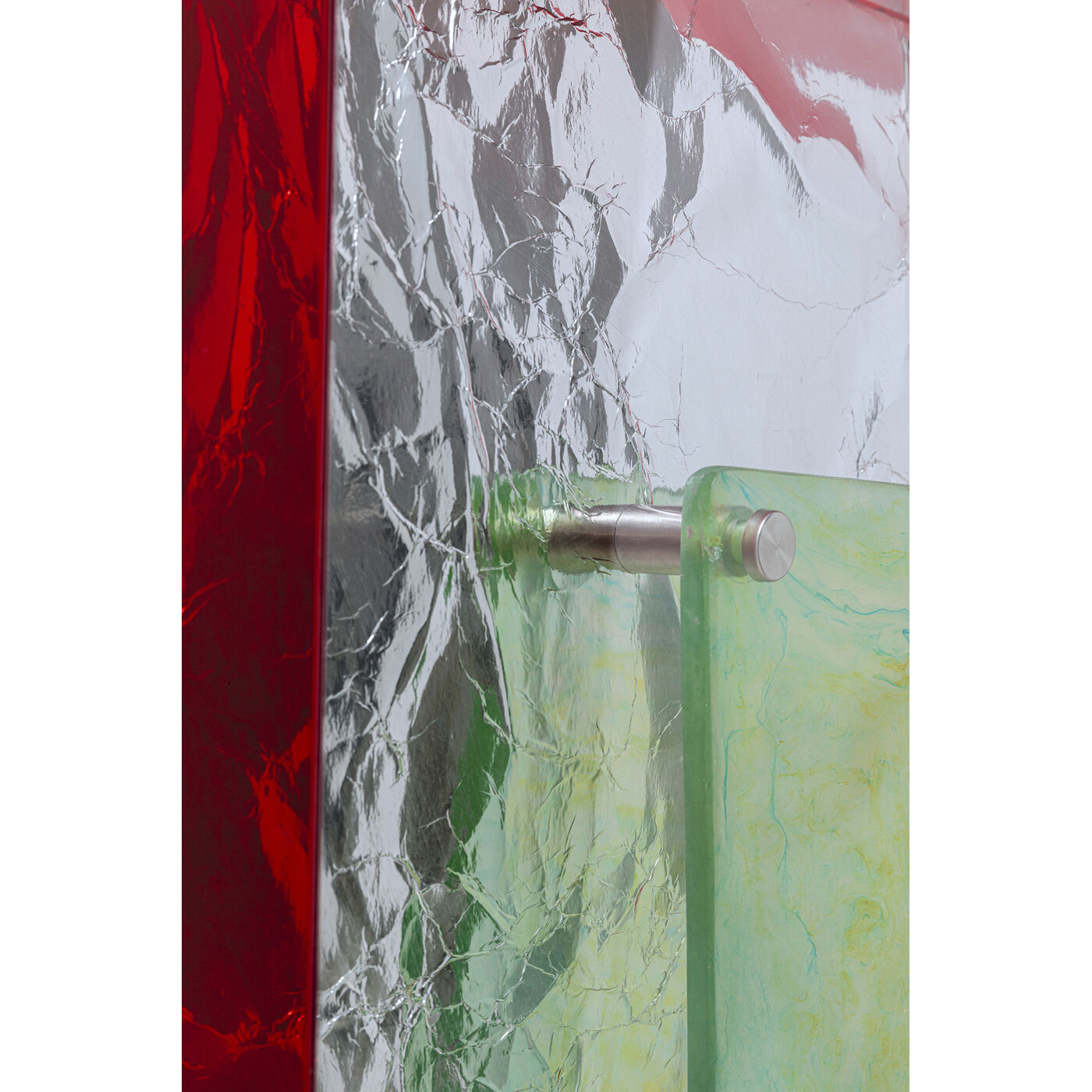 Панно настенное Crumple Yellow 60x90cm KARE 57345