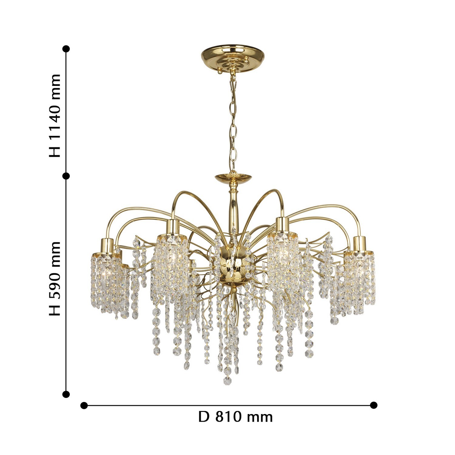 Люстра Favourite 2636-8U