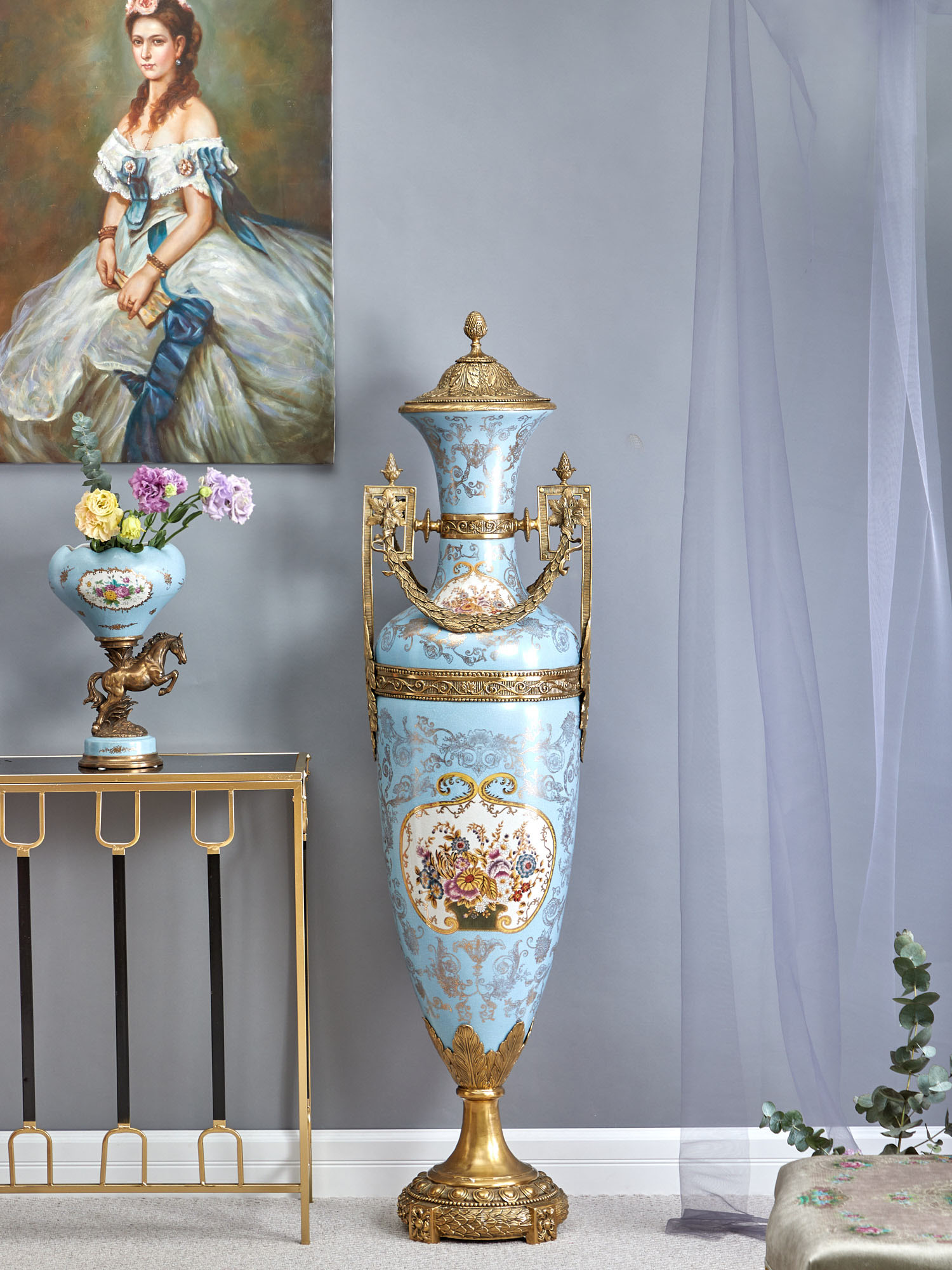 Чаша на коне Glasar 31G1683/D861HC/LG2596-1